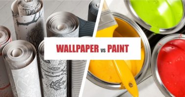 Wallpaper Vs paint
