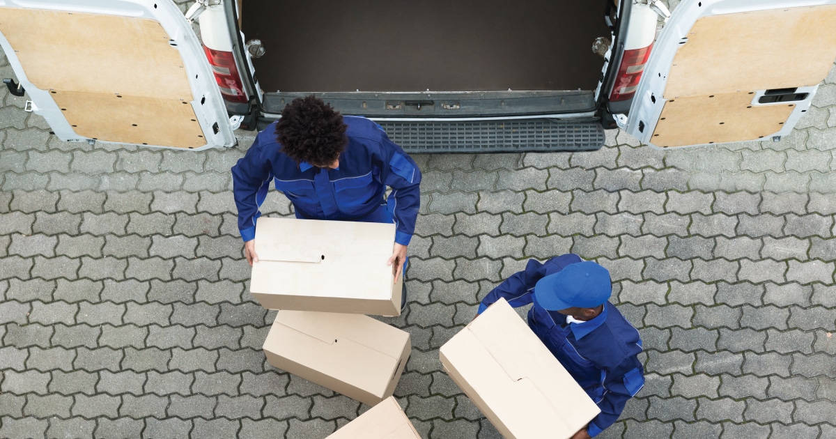 renting first apartment - movers