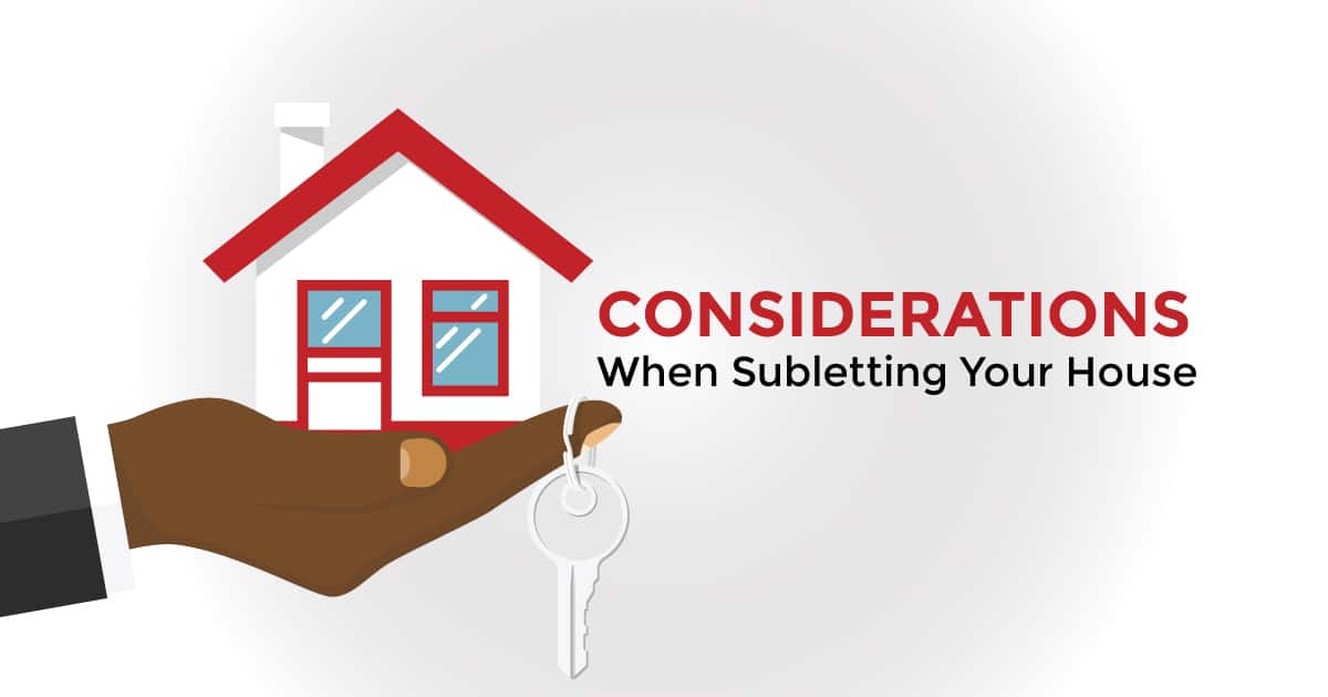 subletting your house