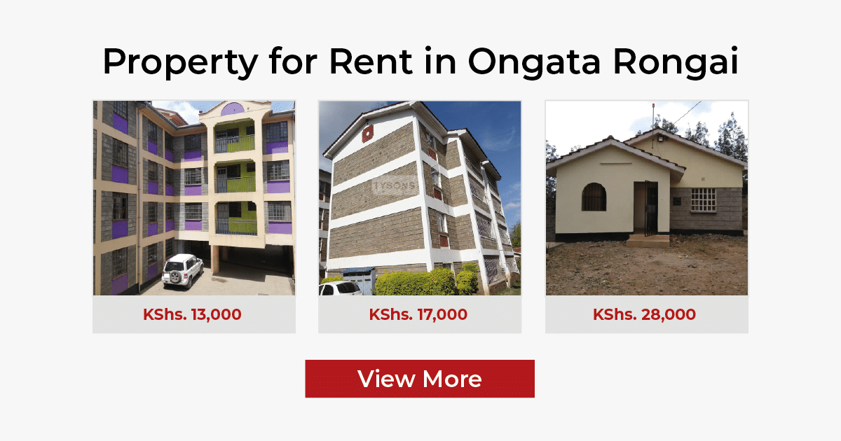 property prices in ongata rongai