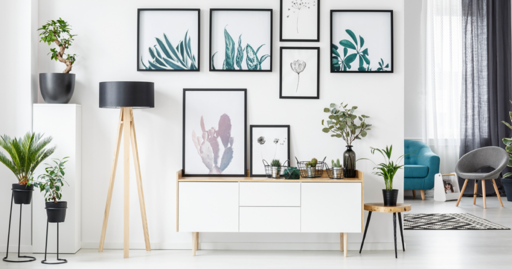 Using art  to decorate your home evokes emotions and reflects your personality