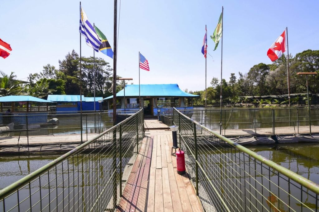 Stedmark floating restaurant in Karen