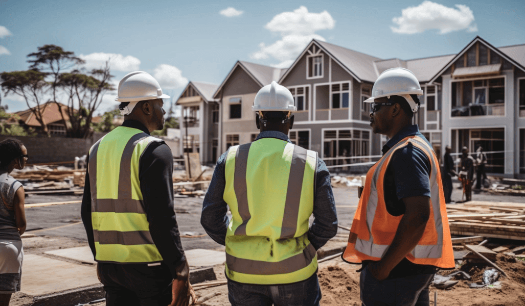 Real estate professionals when building in Kenya