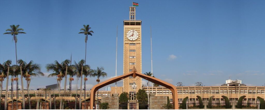 Parliament Buildings in Nairobi, Kenya