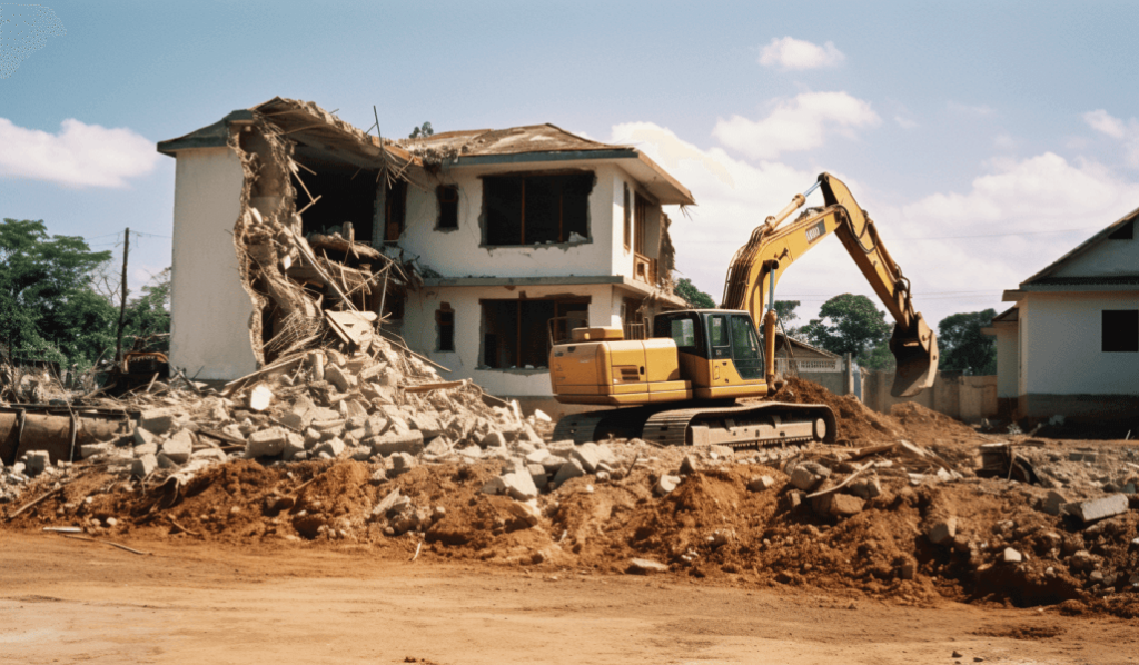 House demolitions in Athi River